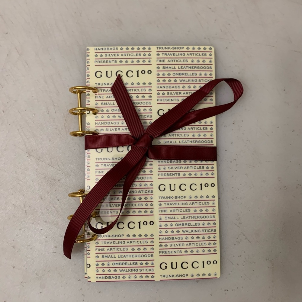 Gucci Themed Rollover Binder